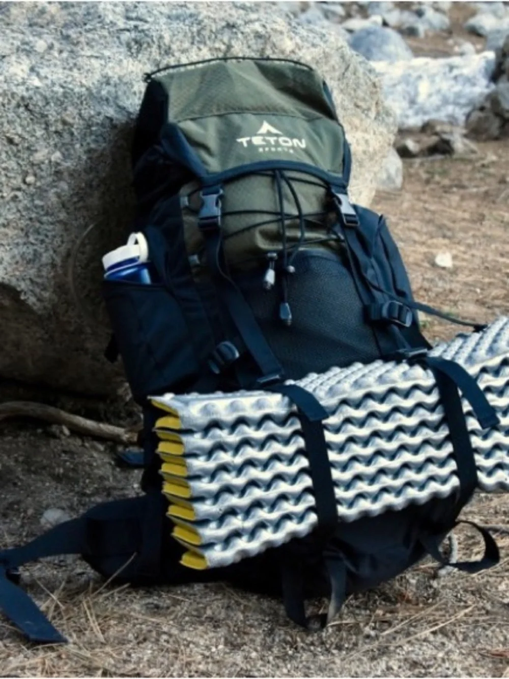Teton Scout 3400 Hiking Backpack - Olive/Black